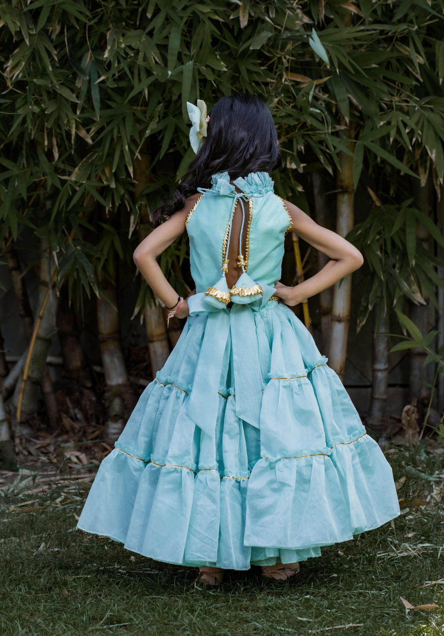 Pear Bear Barbie Lehenga.