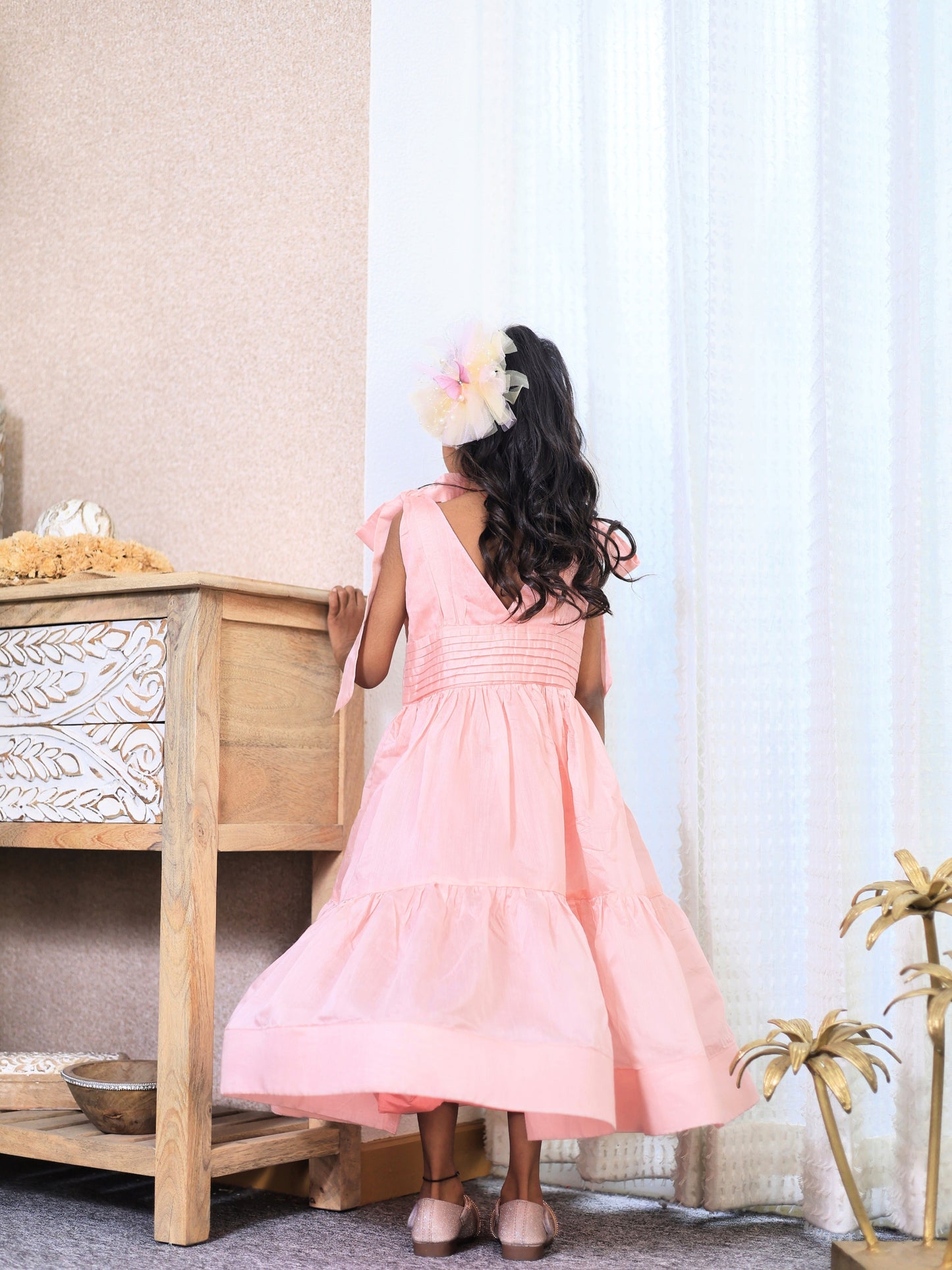 Pear Bear Peach Dress.