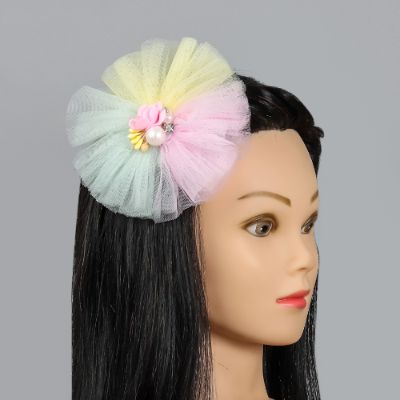 Pearl And Floral 3 Multicolour Hair Fascinator