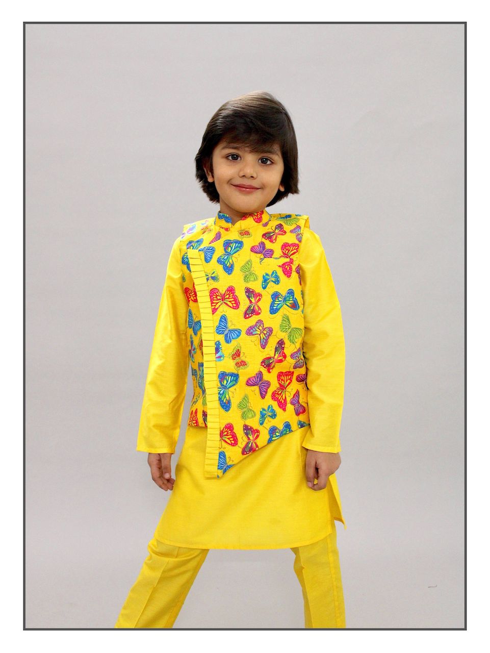 Butterfly Nehru Jacket Set