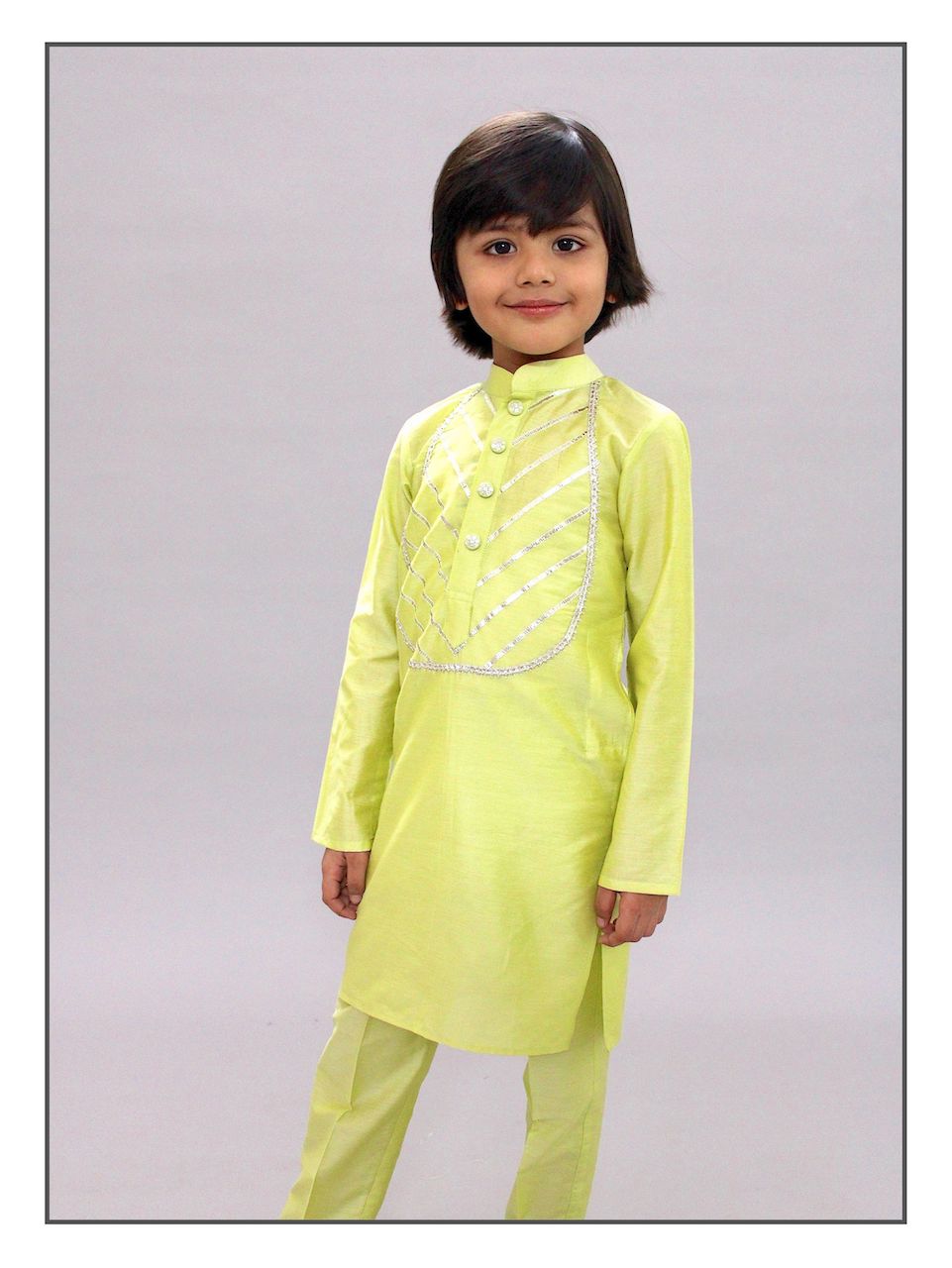 Grape Gota Kurta Set