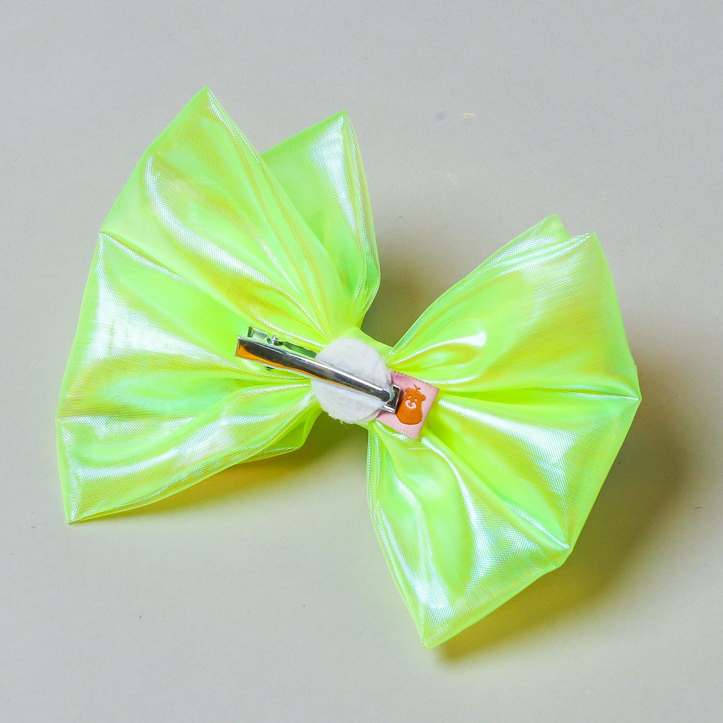 Neon Green Shimmery Cute Hair Fascinator