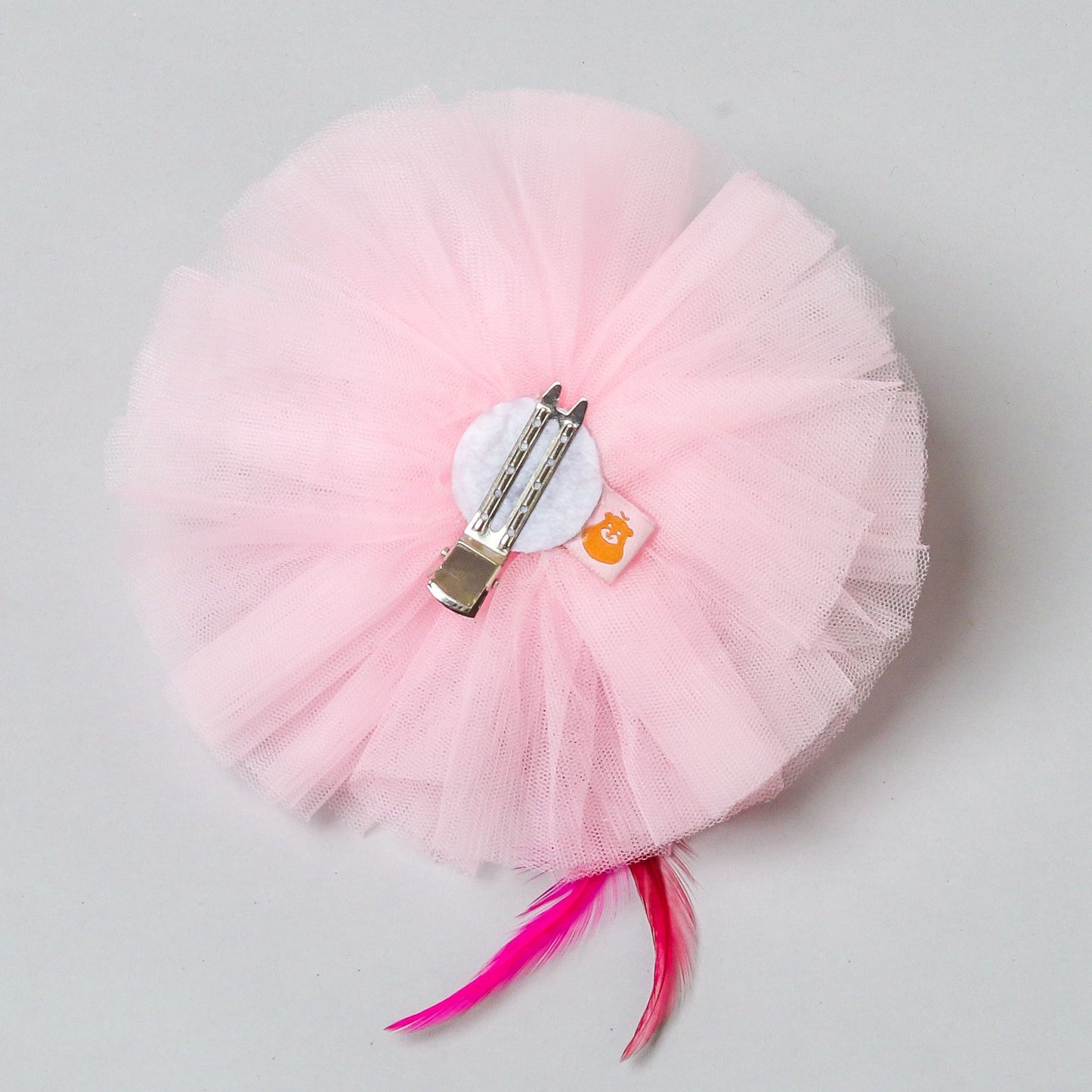 Cute Floral Pink Hair Fascinator