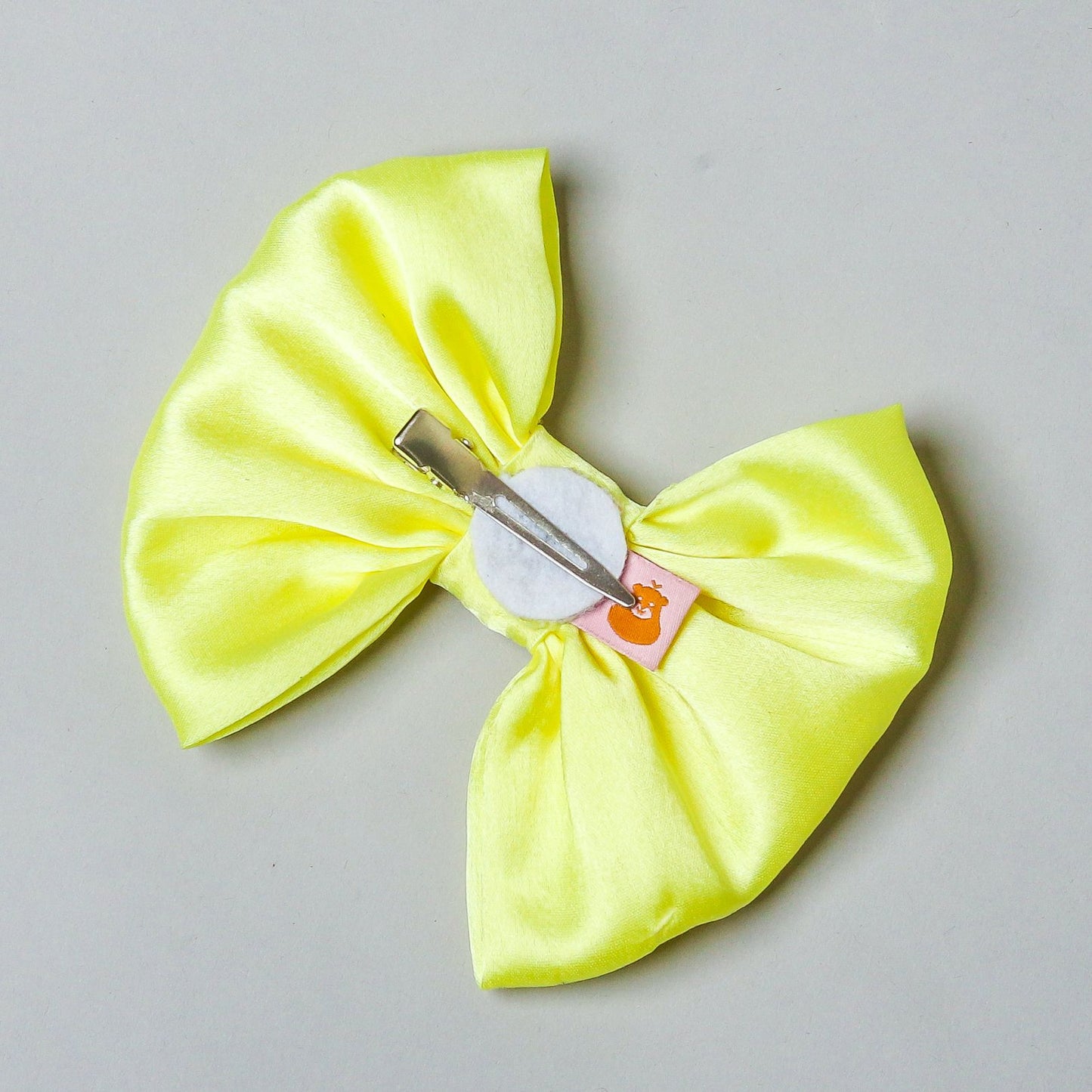 Yellow Pearly Flower Adorned Hair Fascinator