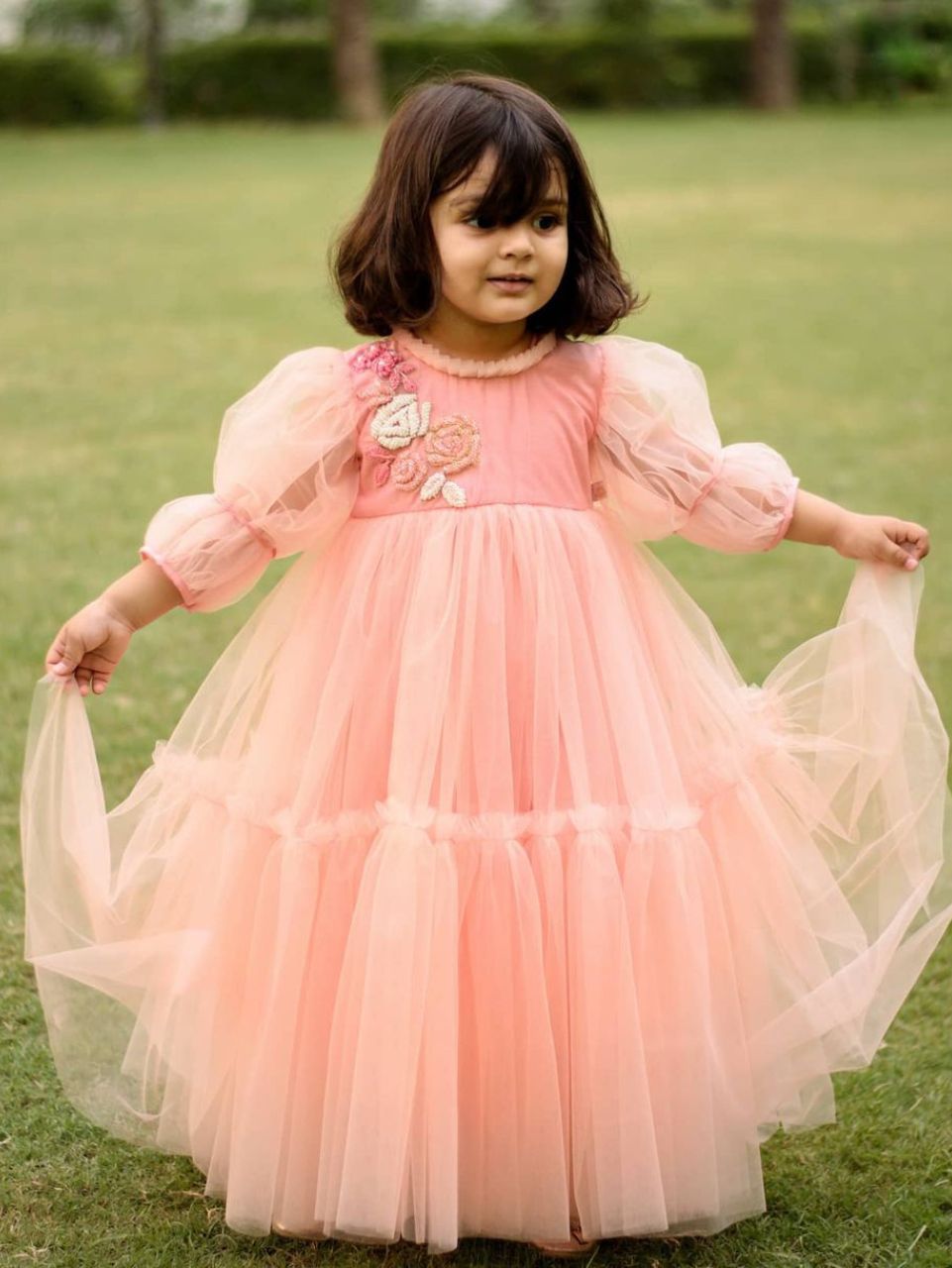 Pear Bear Peachy Roses.