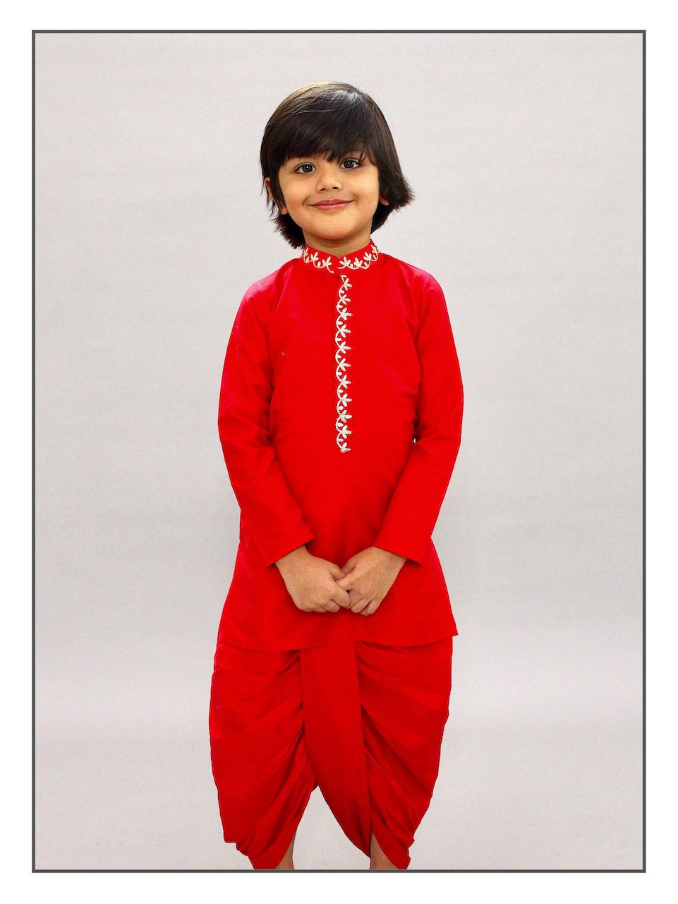 Pear Bear Persion Dhoti Kurta Set.