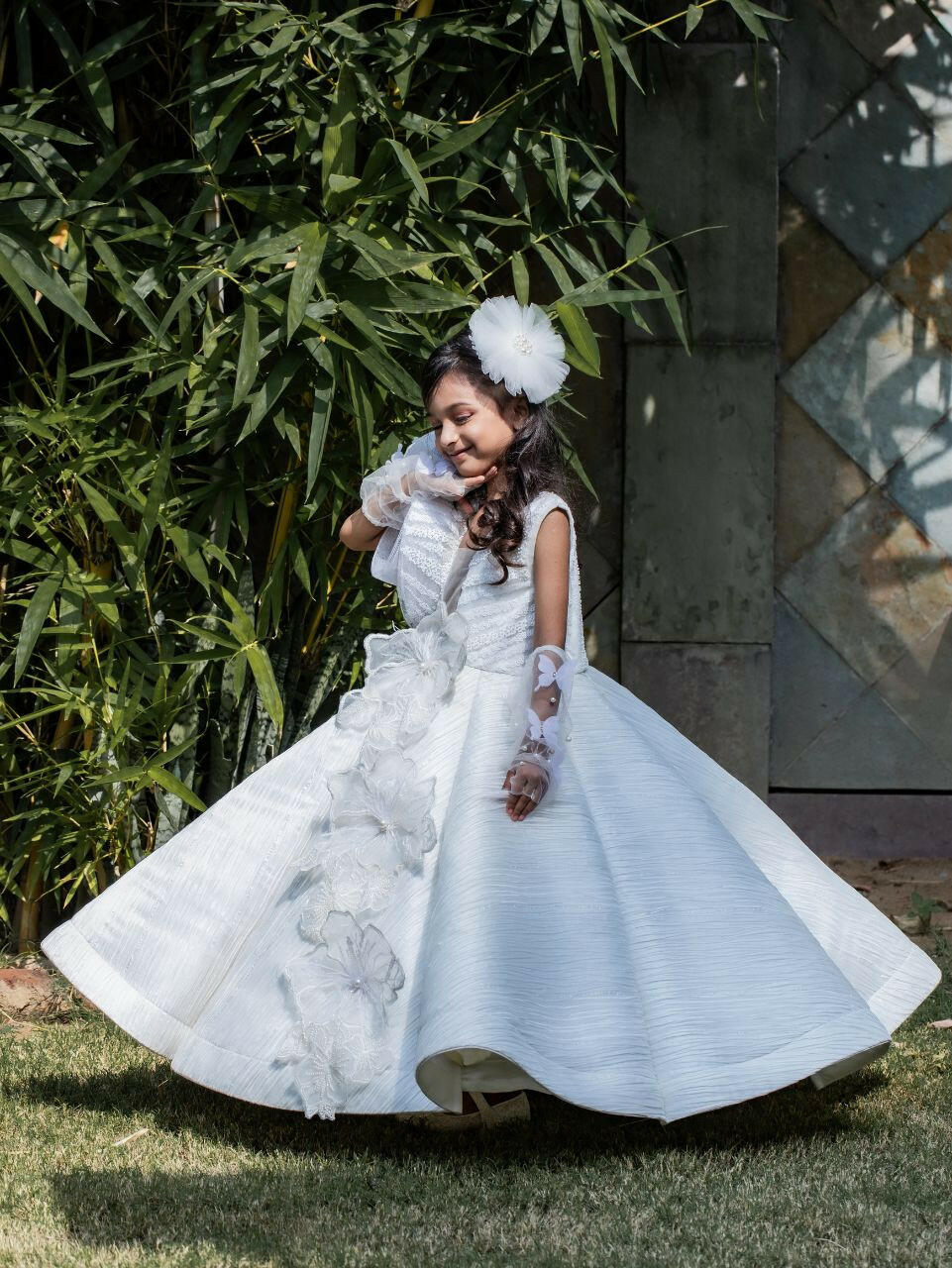 Pear Bear Princess Gown.