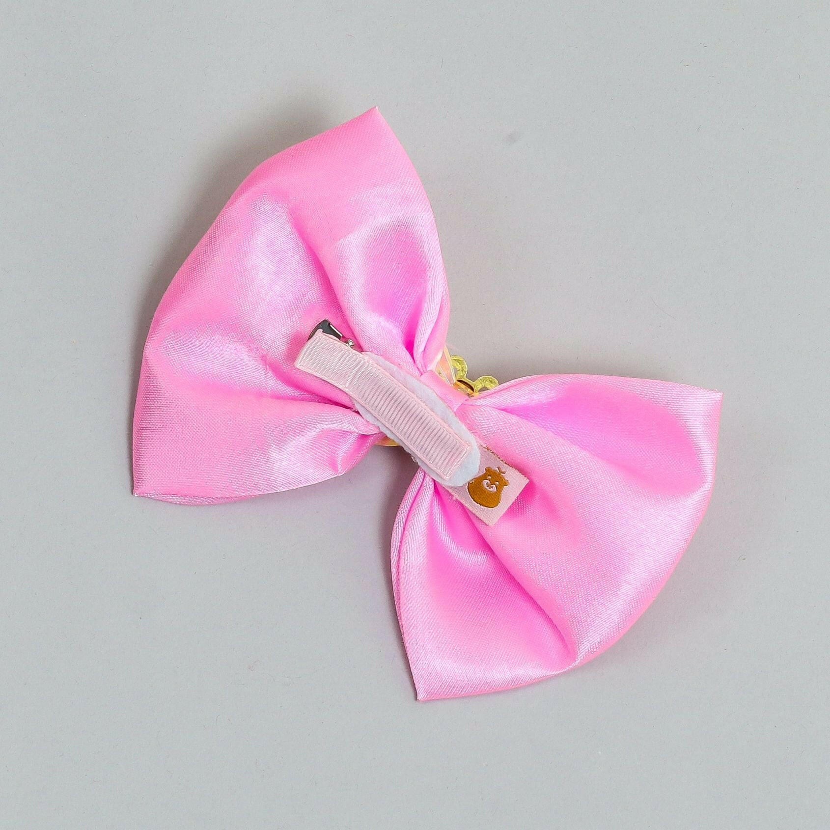 Pear Bear Shiny butterfly bow.