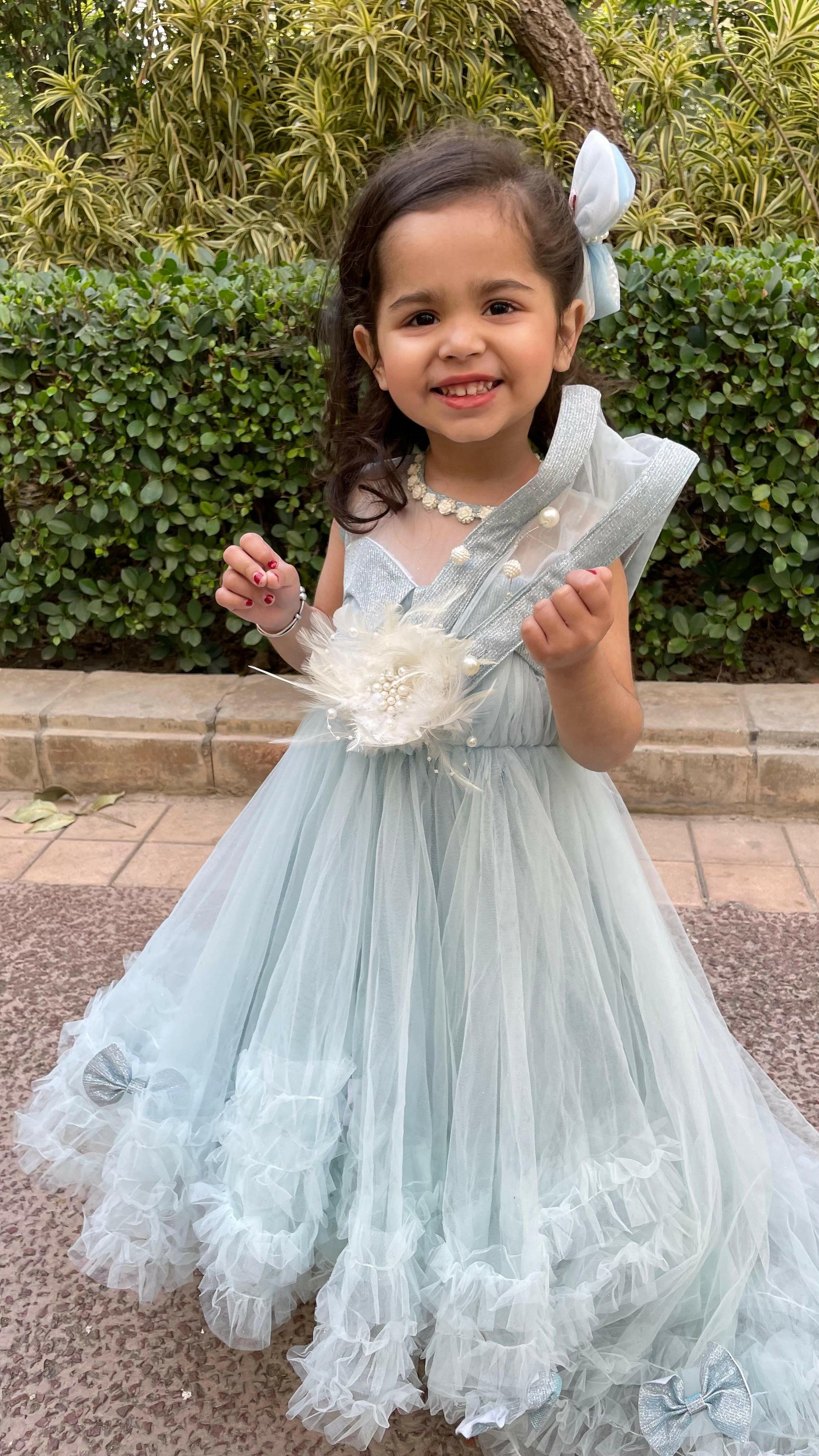 Pear Bear Snowy Frill.