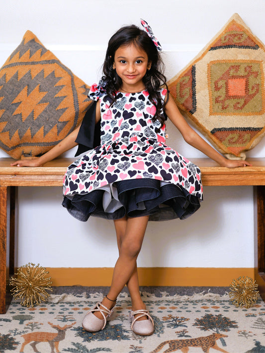 Pear Bear Valentine Dress.